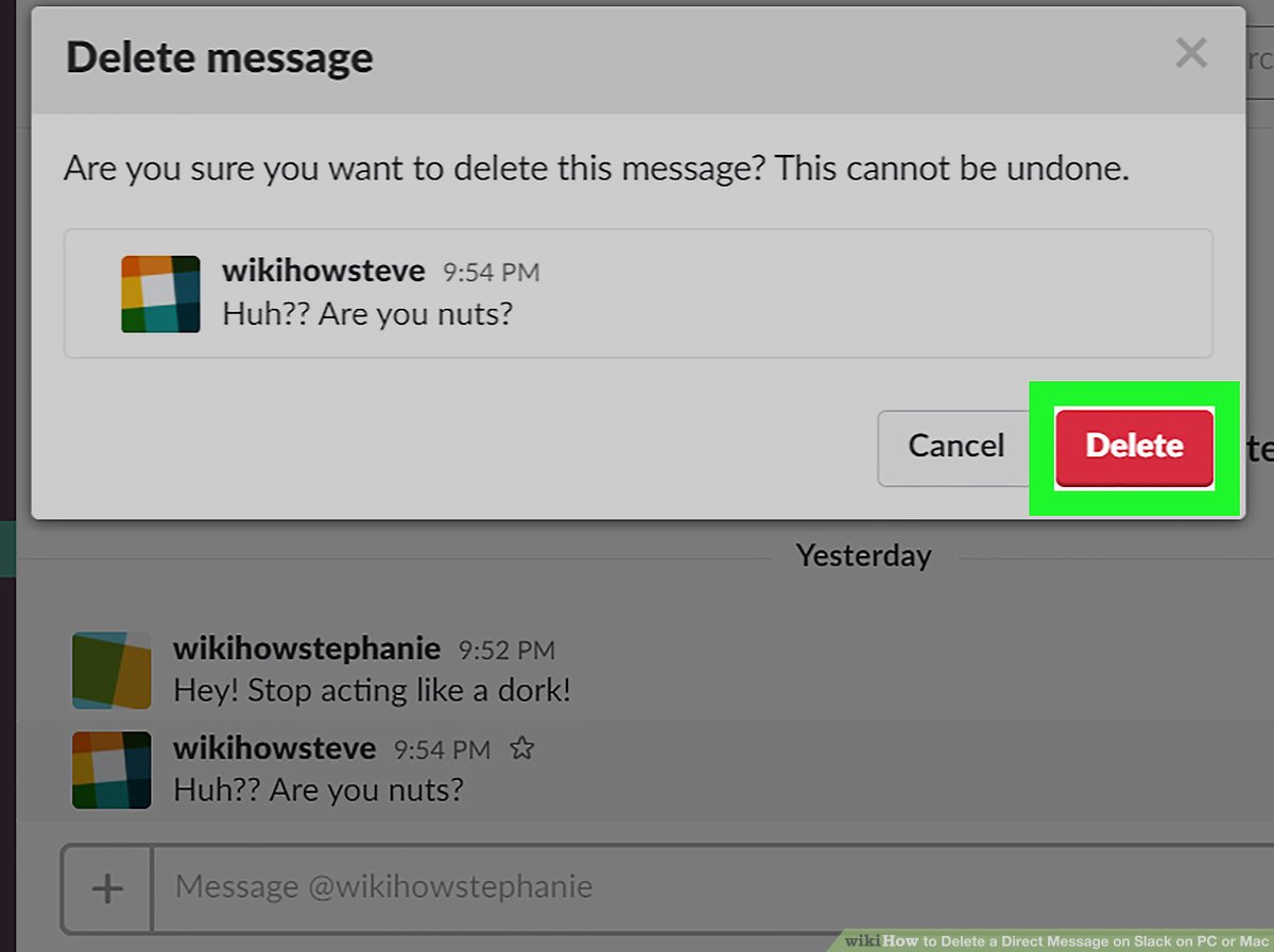 Delete all messages mac